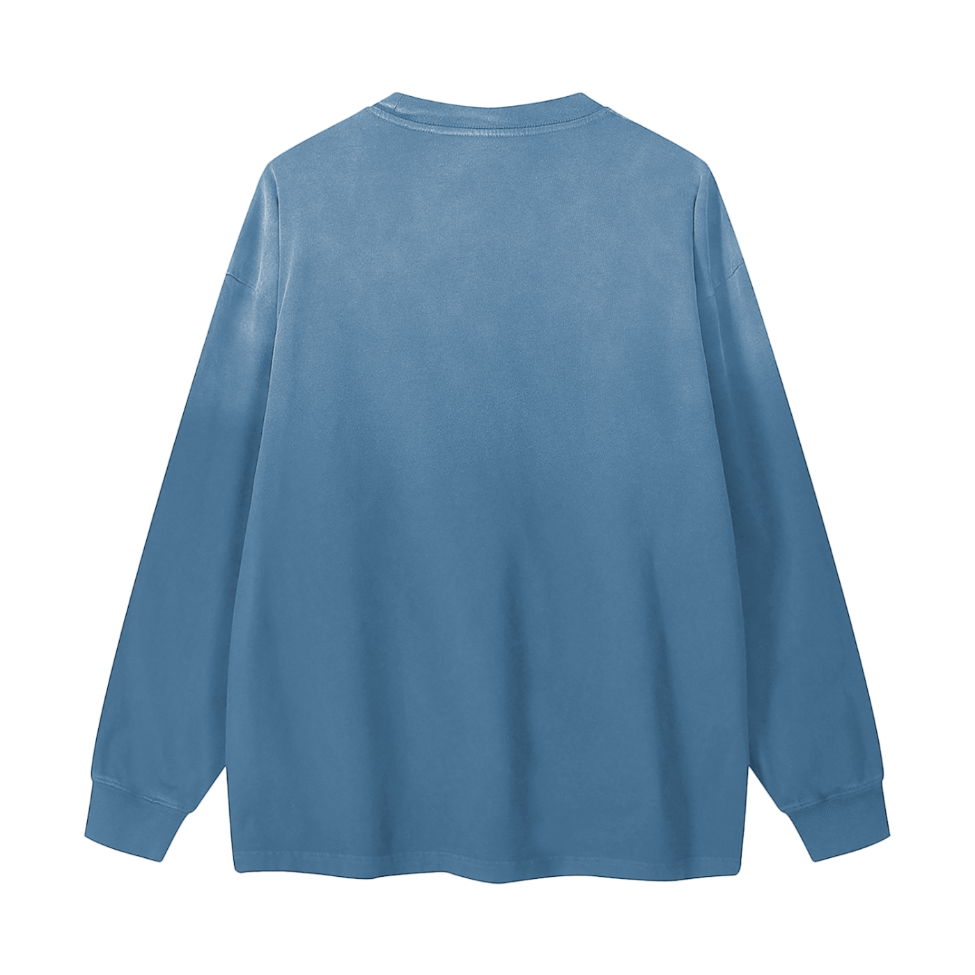 GRADIENT WASHED LONG SLEEVE T-SHIRT